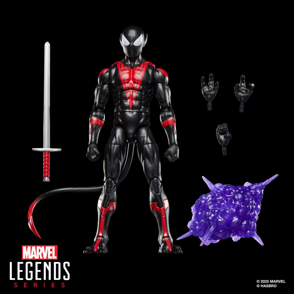 Figura Uncanny Spider-Man Nightcrawler Spider-Man Marvel Legends Series 15cm — vista adicional del producto