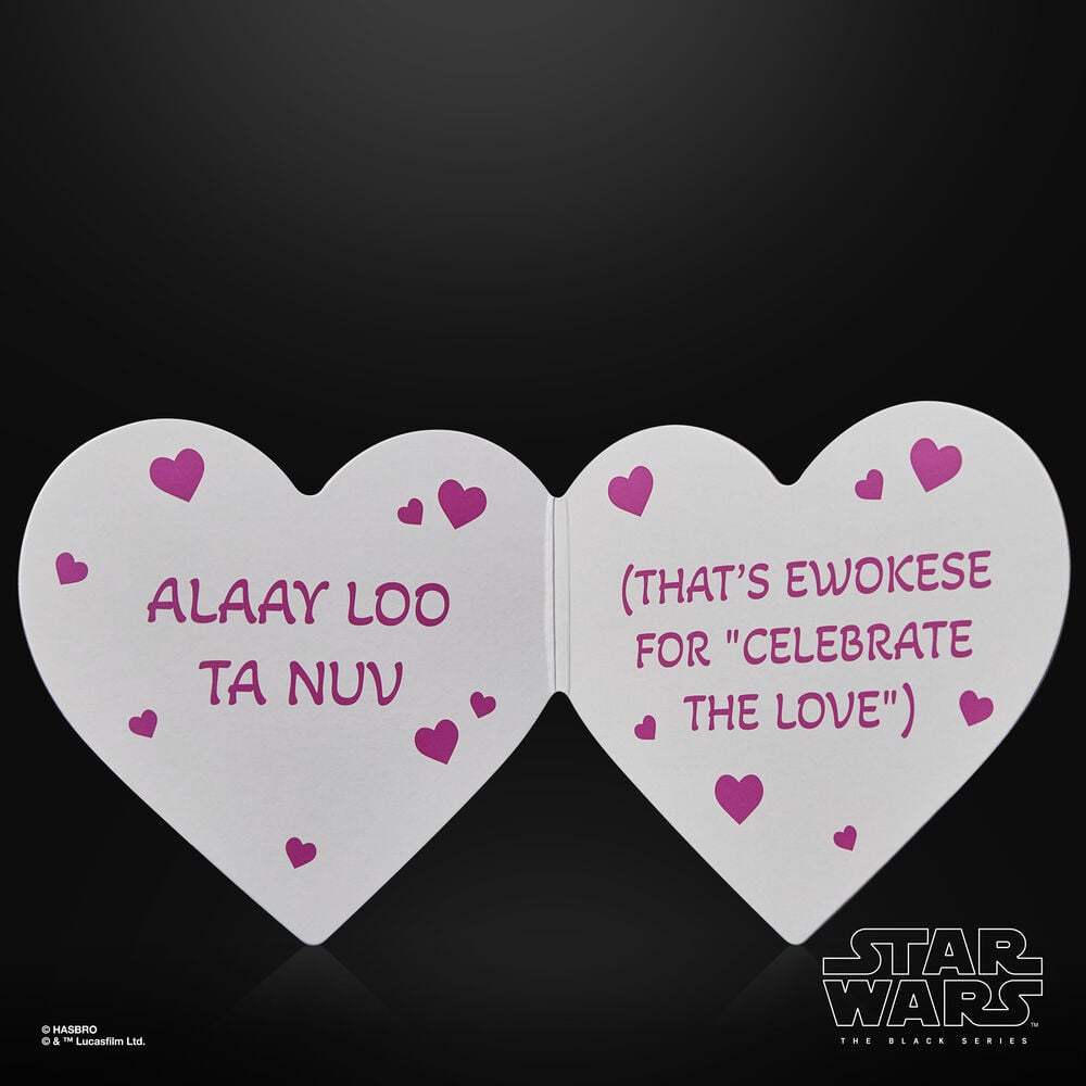 Figura Ewok Valentine's Day Edition Star Wars 15cm — vista adicional del producto