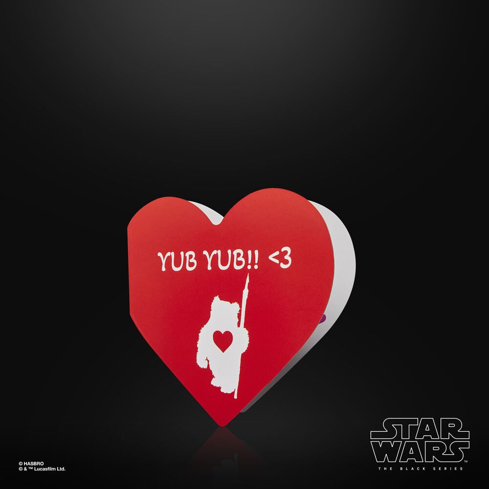 Figura Ewok Valentine's Day Edition Star Wars 15cm — vista adicional del producto