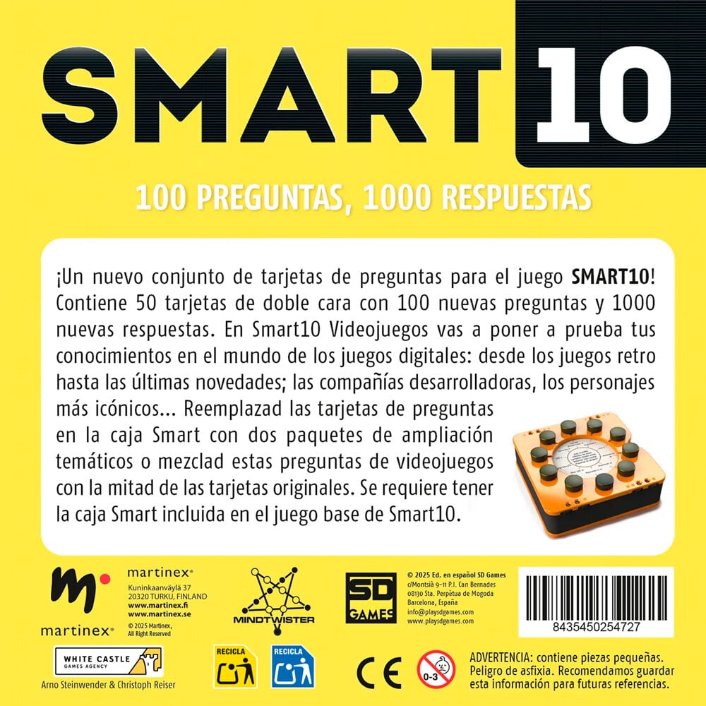 Expansion Videojuegos Juego Smart 10 español — vista adicional del producto