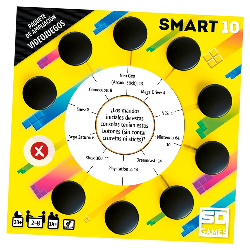 Expansion Videojuegos Juego Smart 10 español — vista adicional del producto