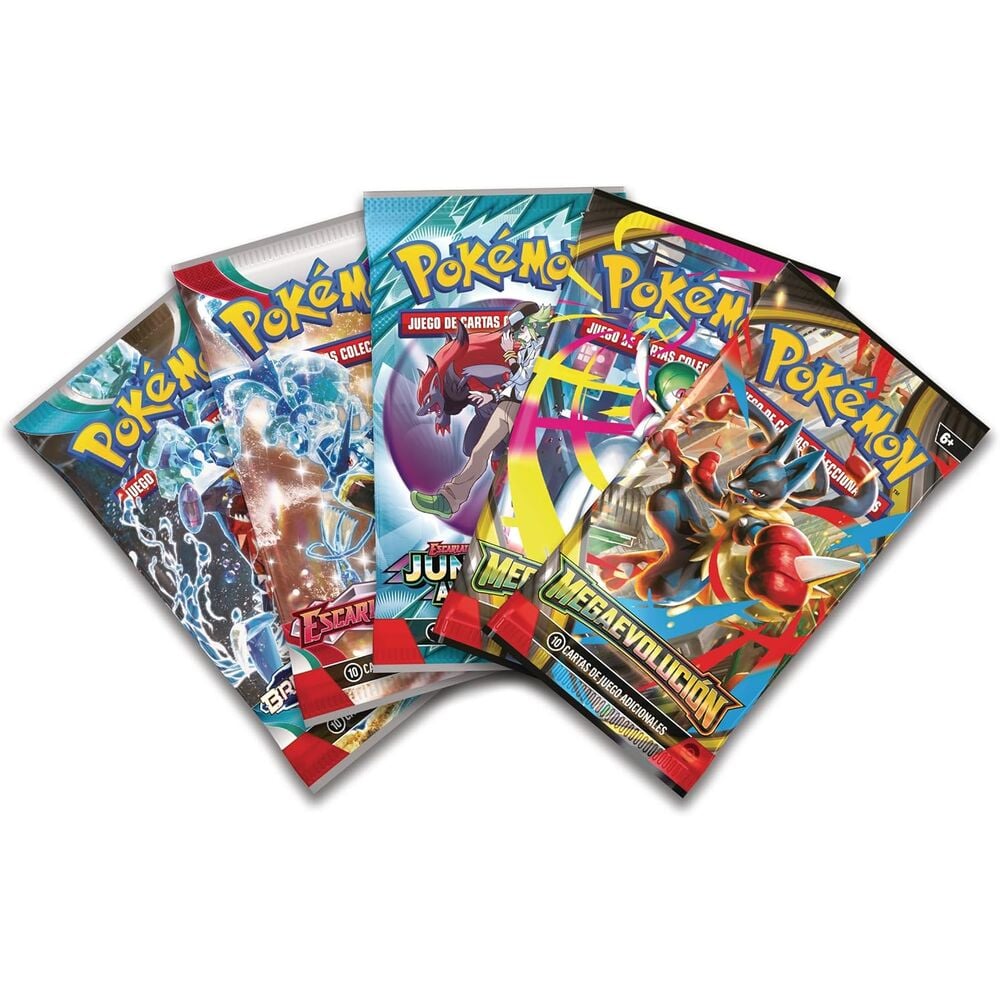 Blister cartas Mega Lucario Ex Pokemon español — vista adicional del producto