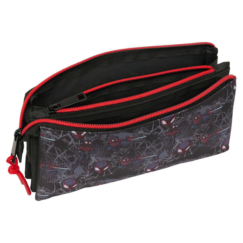 Portatodo Miles Morales Spiderman Marvel triple — vista adicional del producto