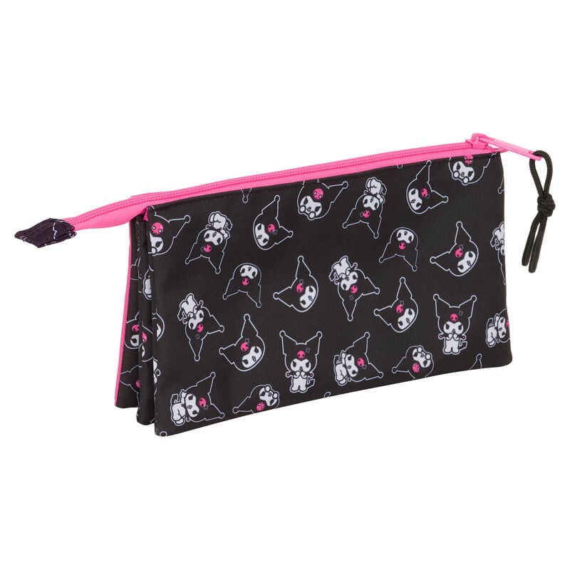 Portatodo Kuromi Hello Kitty triple — vista adicional del producto