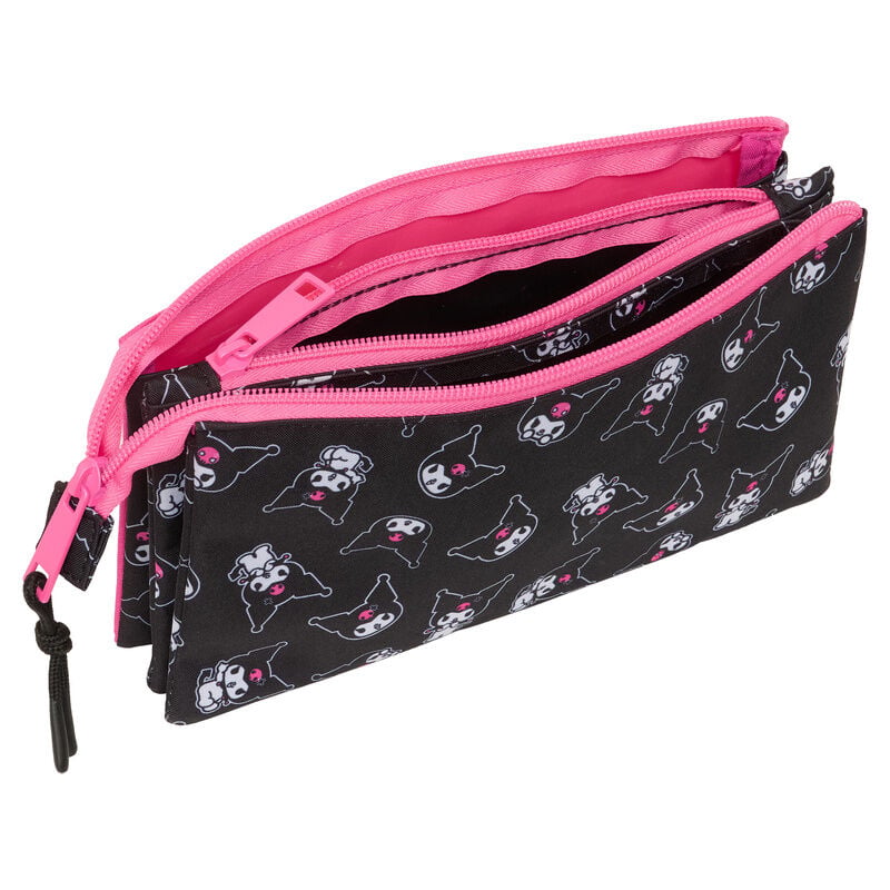Portatodo Kuromi Hello Kitty triple — vista adicional del producto