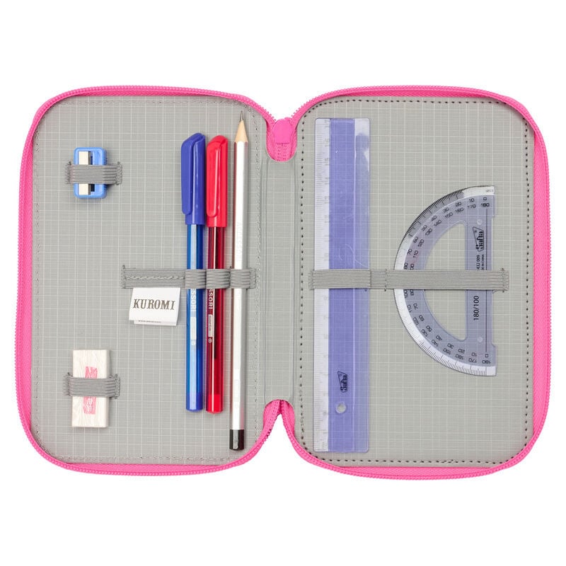 Plumier Kuromi Hello Kitty triple 37pzs — vista adicional del producto