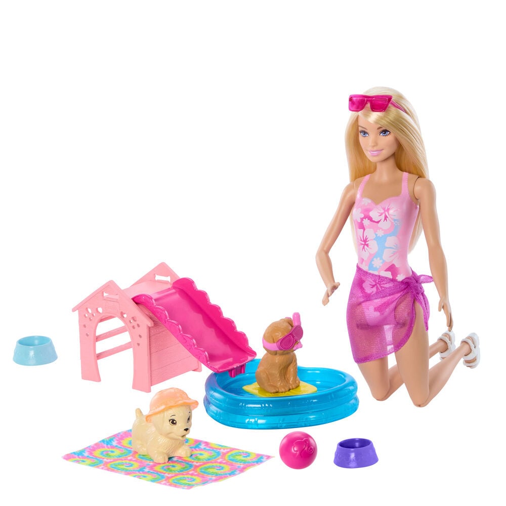 Muñeca Piscina Perritos Barbie — vista adicional del producto