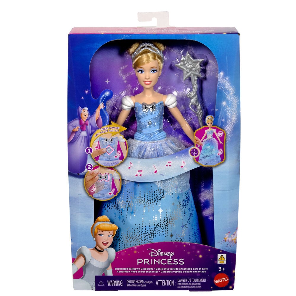Muñeca Cenicienta Vestido Encantado Cenicienta Disney — vista adicional del producto