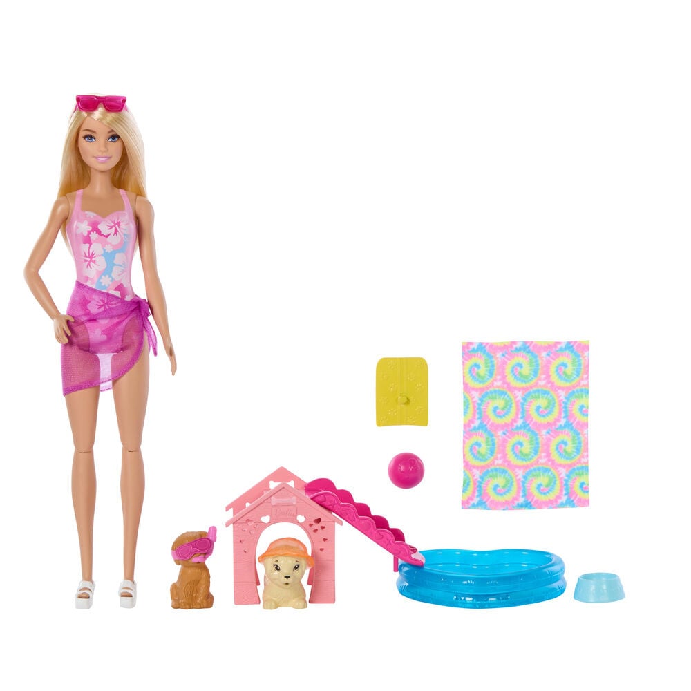 Muñeca Piscina Perritos Barbie — vista adicional del producto