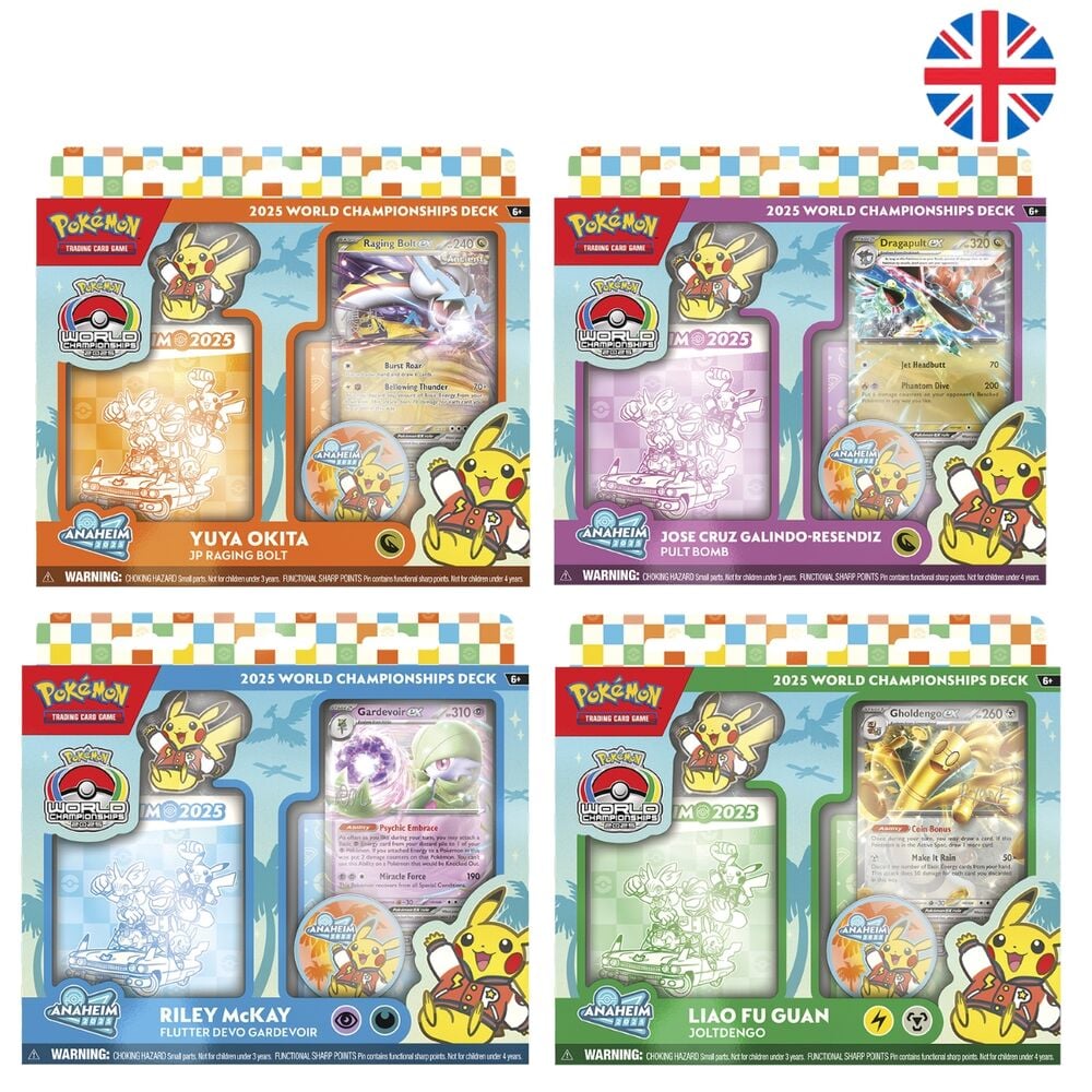 Blister cartas World Championship Decks Q2 Pokemon ingles surtido