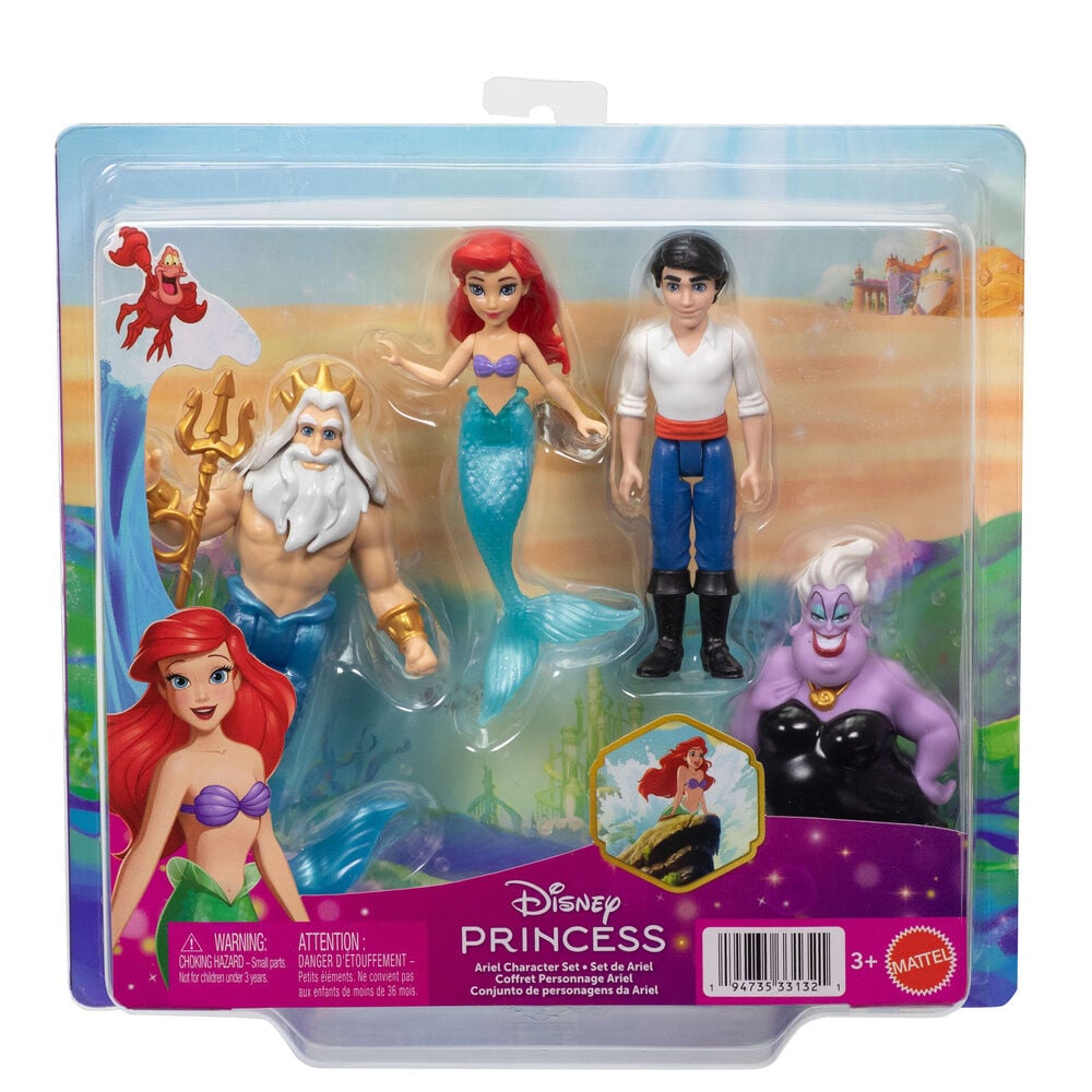 Blister 4 figuras La Sirenita Disney — vista adicional del producto