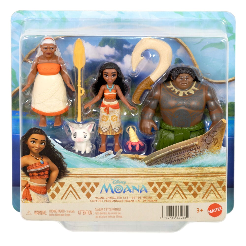 Blister figuras Vaiana Moana Disney