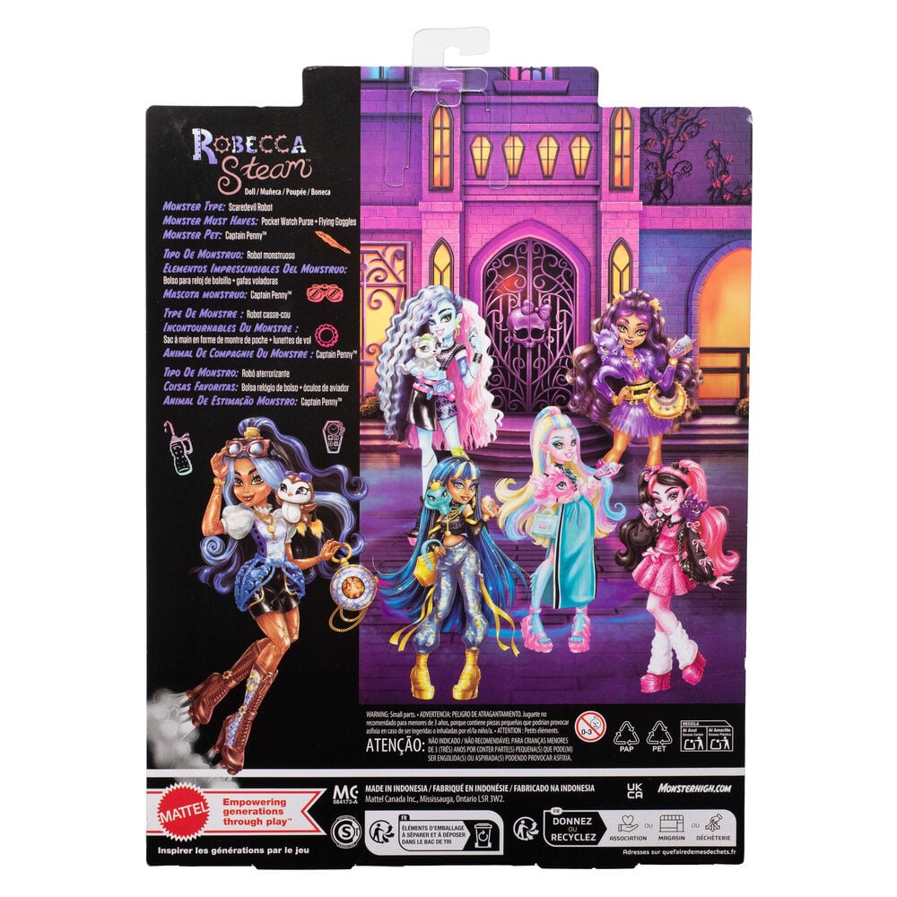Muñeca Robecca Steam Monster High — vista adicional del producto