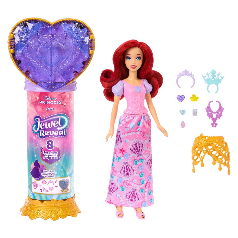 Muñeca Ariel Reveal La Sirenita Disney