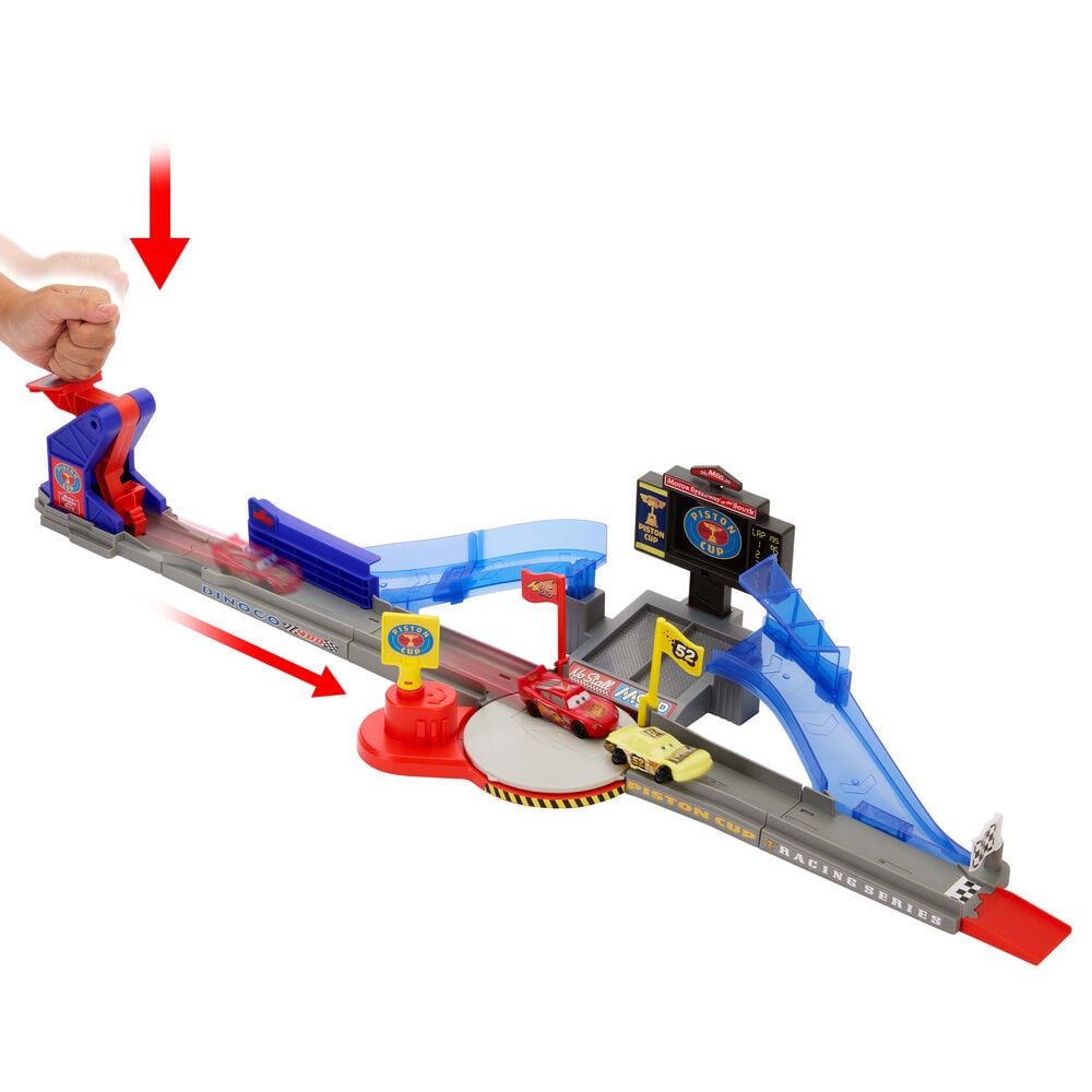 Pista Carreras Copa Piston Salto Rayo McQueen Cars Disney Pixar — vista adicional del producto