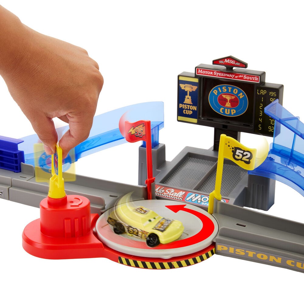 Pista Carreras Copa Piston Salto Rayo McQueen Cars Disney Pixar — vista adicional del producto