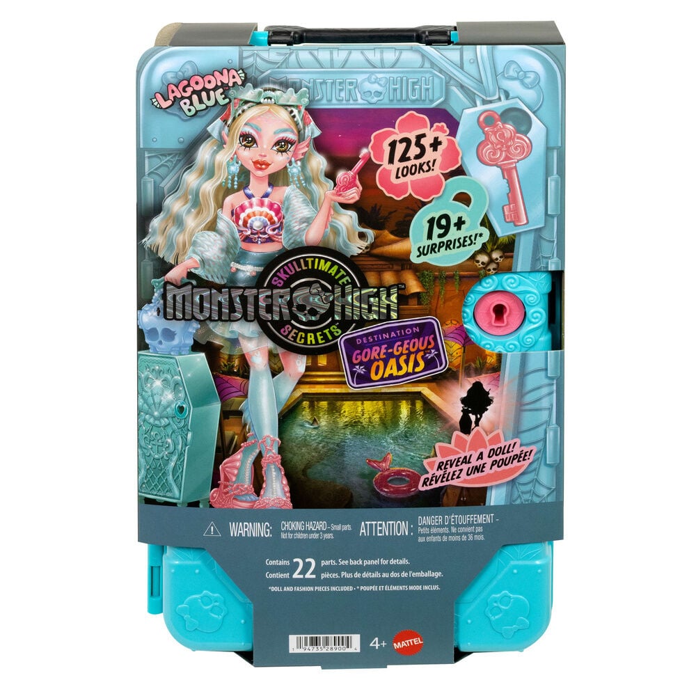 Muñeca Lagoona Blue Skulltimate Secrets Series 7 Monster High — vista adicional del producto