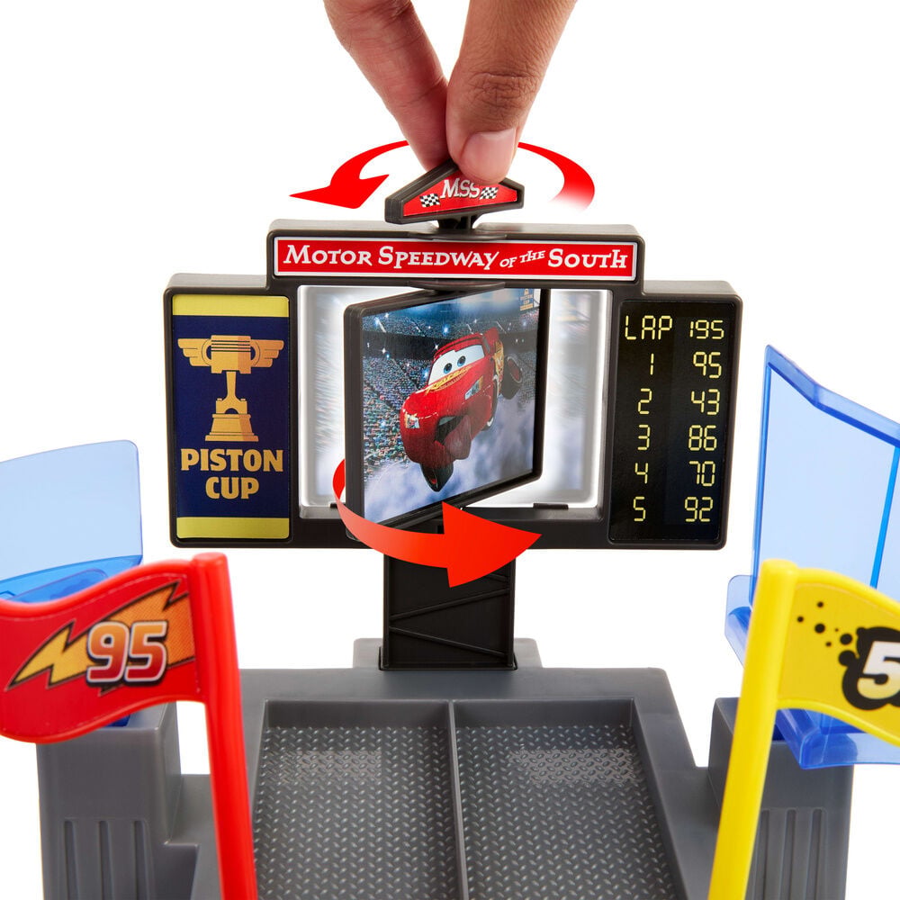 Pista Carreras Copa Piston Salto Rayo McQueen Cars Disney Pixar — vista adicional del producto