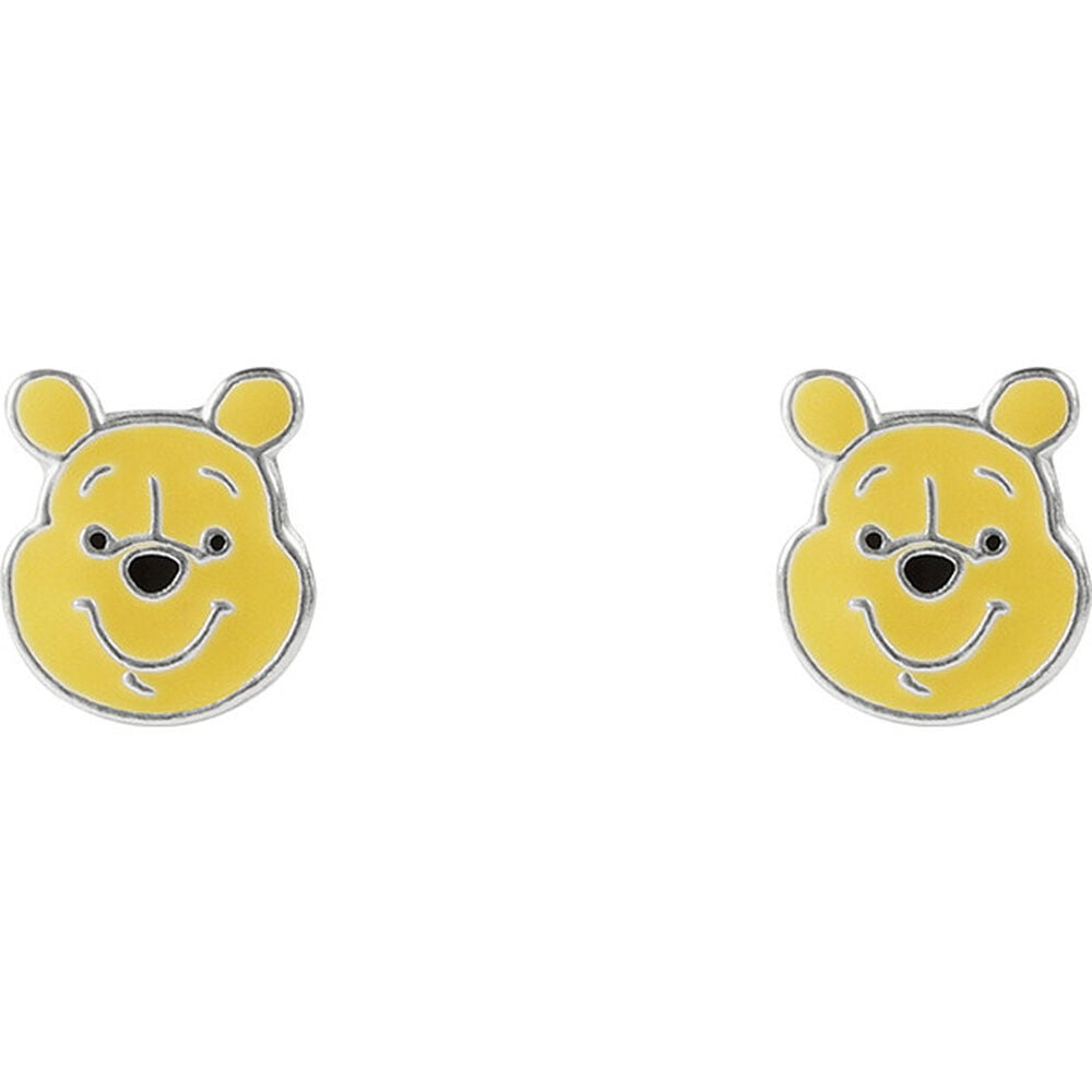 Pendientes Winnie the Pooh Disney plata