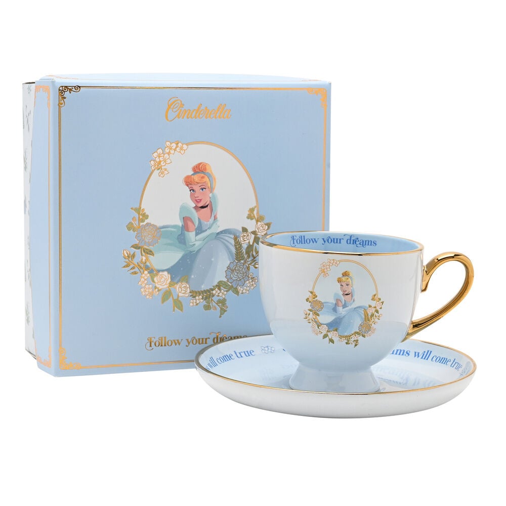 Taza te y platillo Cenicienta Princesas Disney — vista adicional del producto