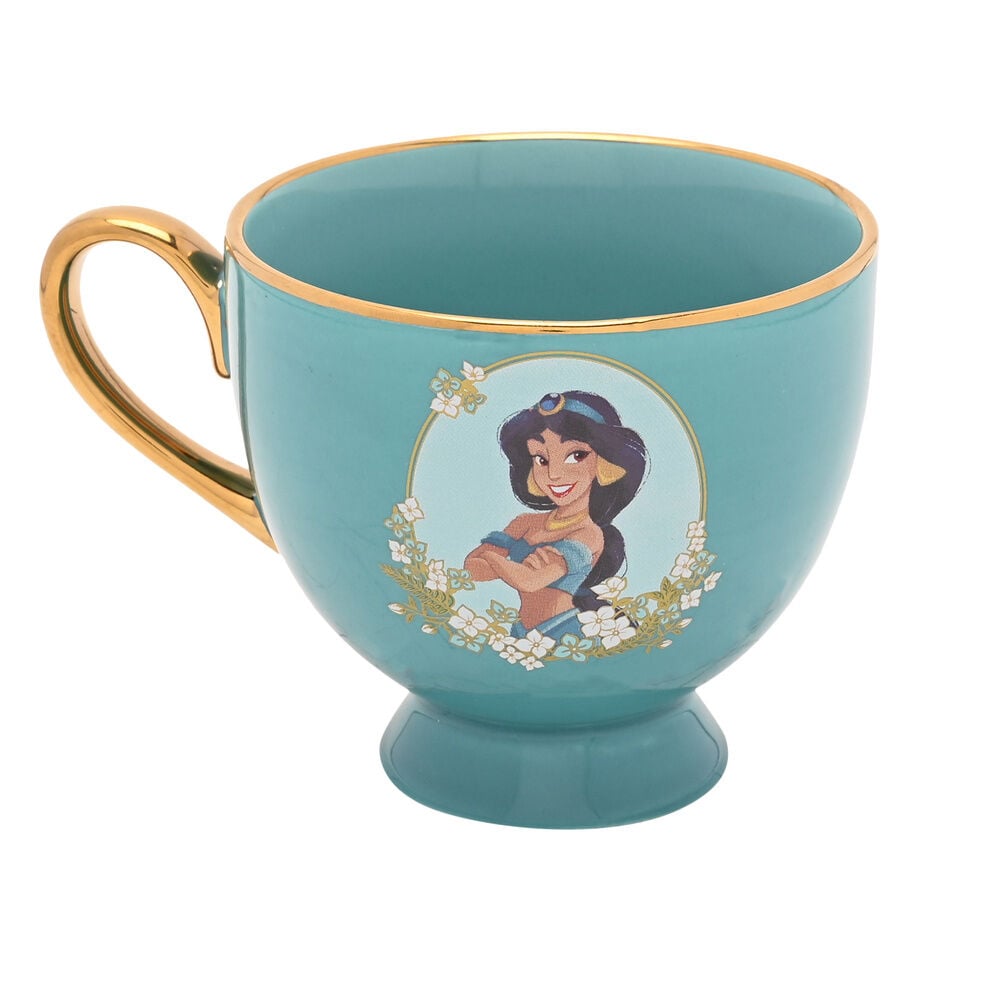 Taza te y platillo Jasmine Princesas Disney — vista adicional del producto