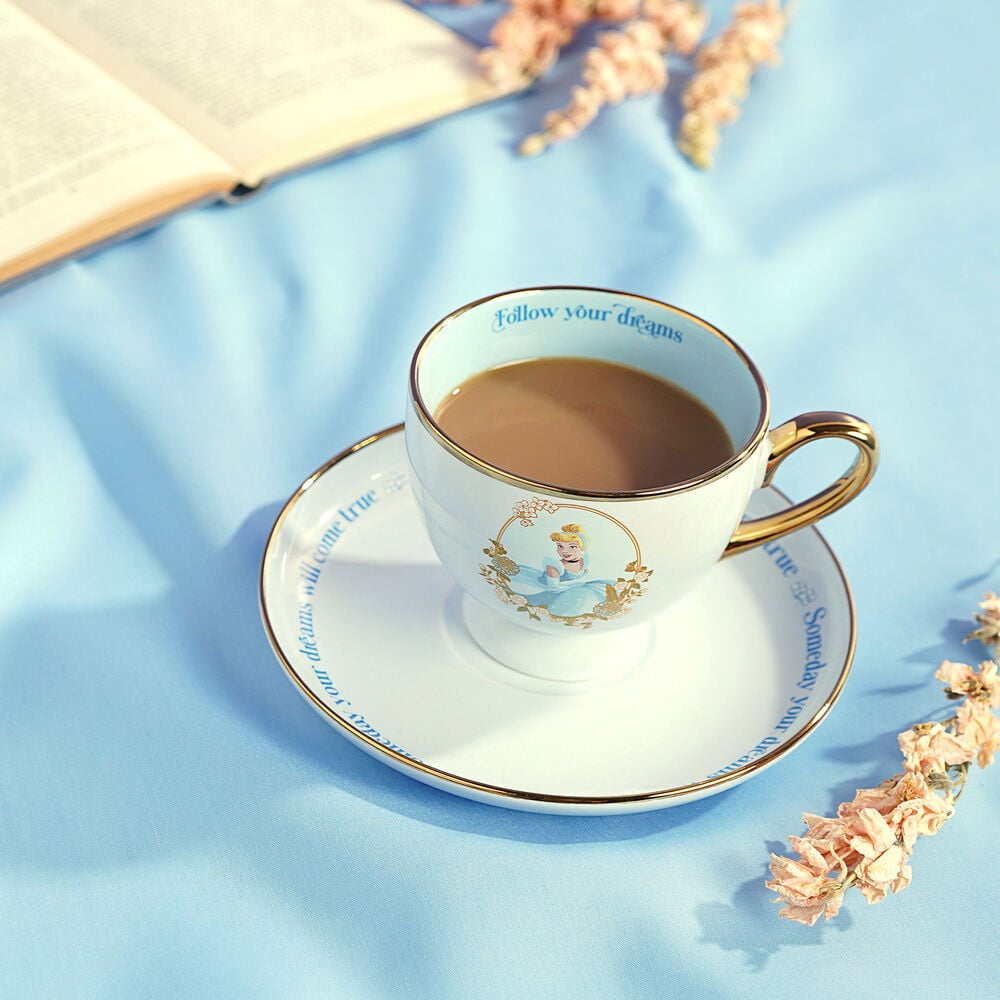 Taza te y platillo Cenicienta Princesas Disney — vista adicional del producto