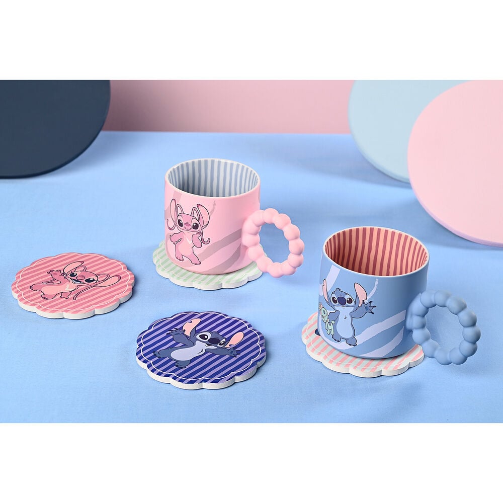 Set 4 posavasos ceramica Stitch Disney — vista adicional del producto