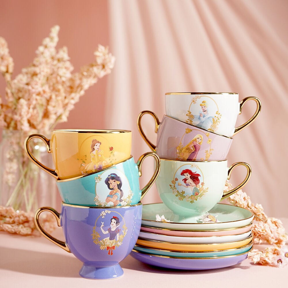 Taza te y platillo Ariel Princesas Disney — vista adicional del producto