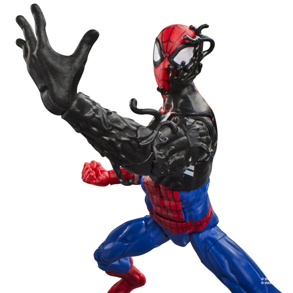 Figura Spiderman Alien Costume Secret Wars Marvel Legends Series 15cm — vista adicional del producto