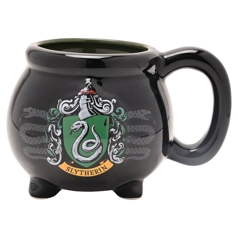 Taza Caldero Slytherin Harry Potter