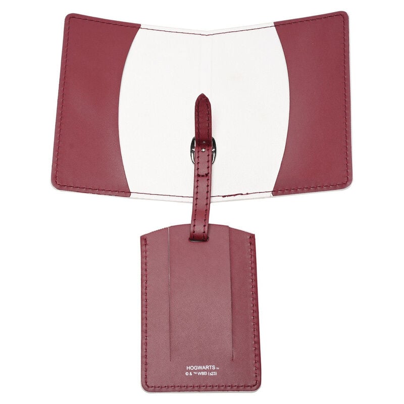 Portapasaportes + etiqueta equipaje Gryffindor Harry Potter — vista adicional del producto