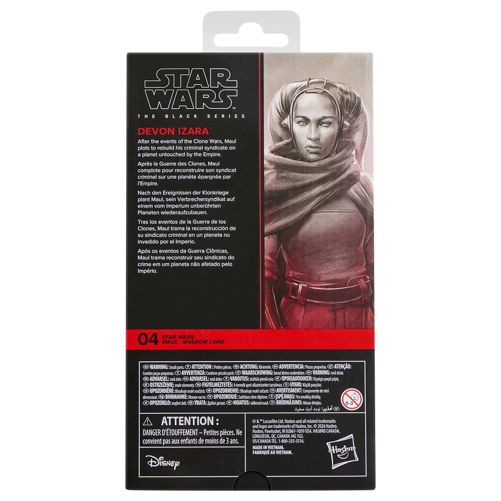 Figura Devon Izara Maul Shadow Lord Star Wars 15cm — vista adicional del producto