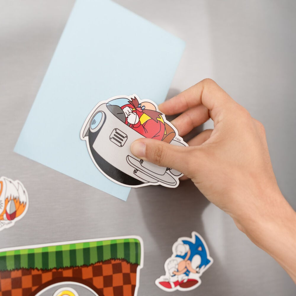 Set imanes troquelados Sonic the Hedgehog — vista adicional del producto