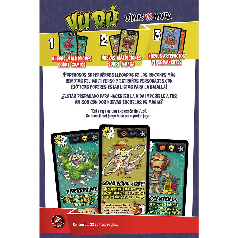 Expansion Vudu Comics vs Manga español — vista adicional del producto