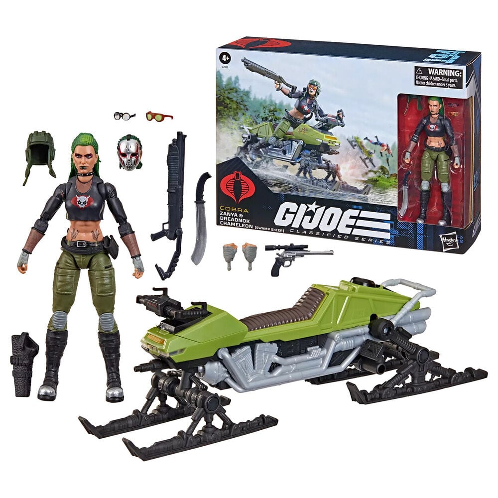 Figura Zanya and Dreadnok Chameleon Classified Series Cobra G.I. Joe 15cm — vista adicional del producto