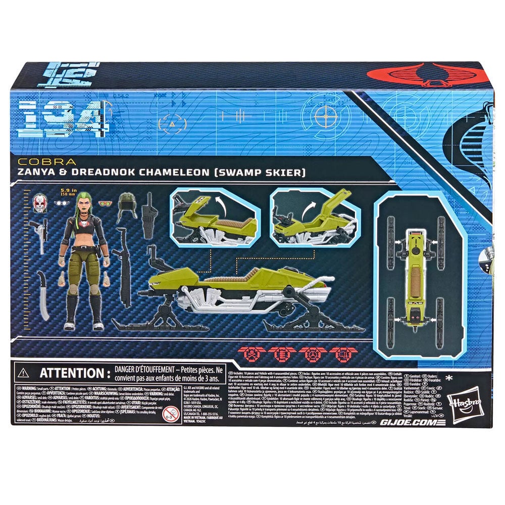 Figura Zanya and Dreadnok Chameleon Classified Series Cobra G.I. Joe 15cm — vista adicional del producto