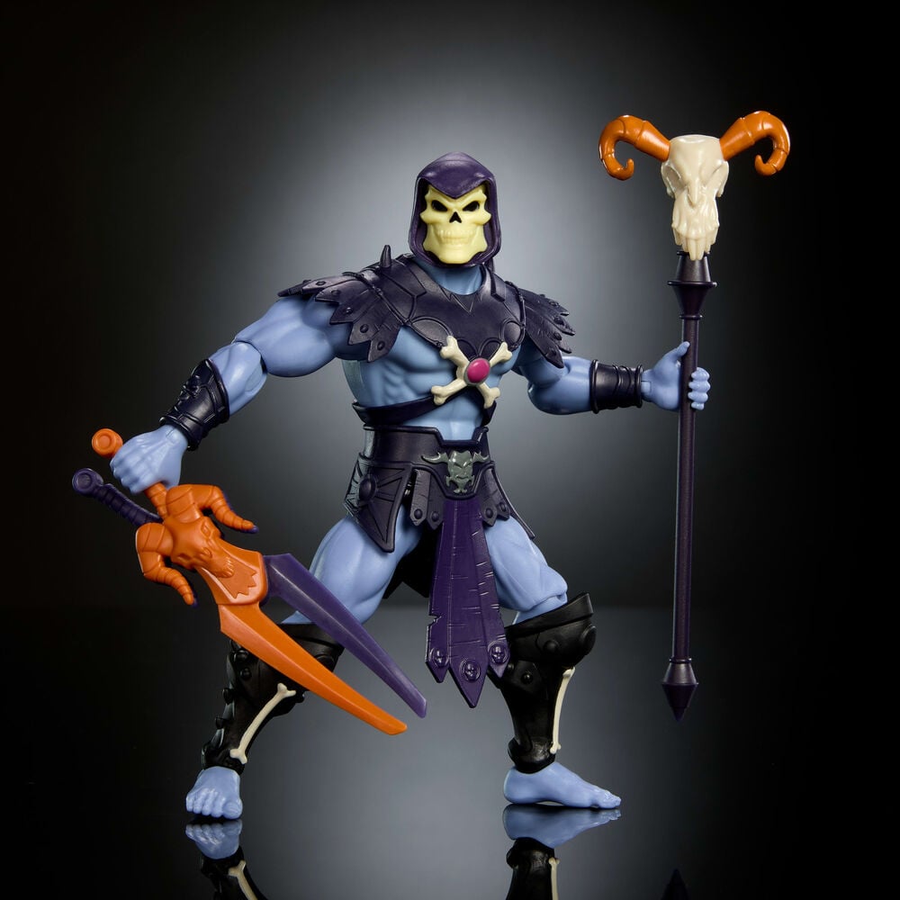 Figura Skeletor Cartoon Collection Origins Master of the Universe 14cm — vista adicional del producto