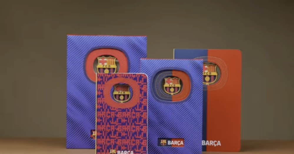 Cuaderno A5 F.C. Barcelona — vista adicional del producto