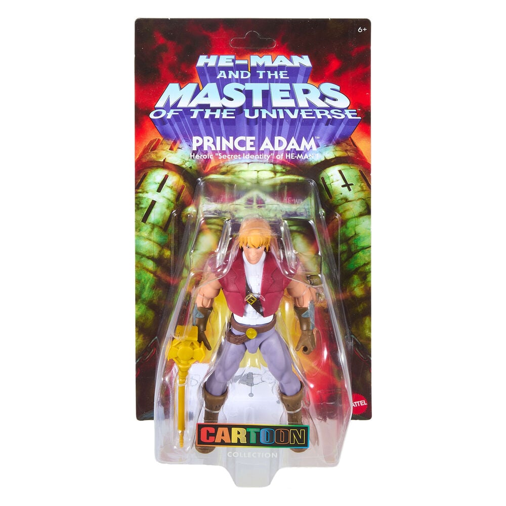 Figura Prince Adam Cartoon Collection Origins Master of the Universe 14cm — vista adicional del producto