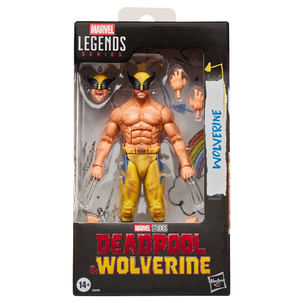 Figura Wolverine Deadpool & Wolverine Marvel Legends Series 15cm — vista adicional del producto