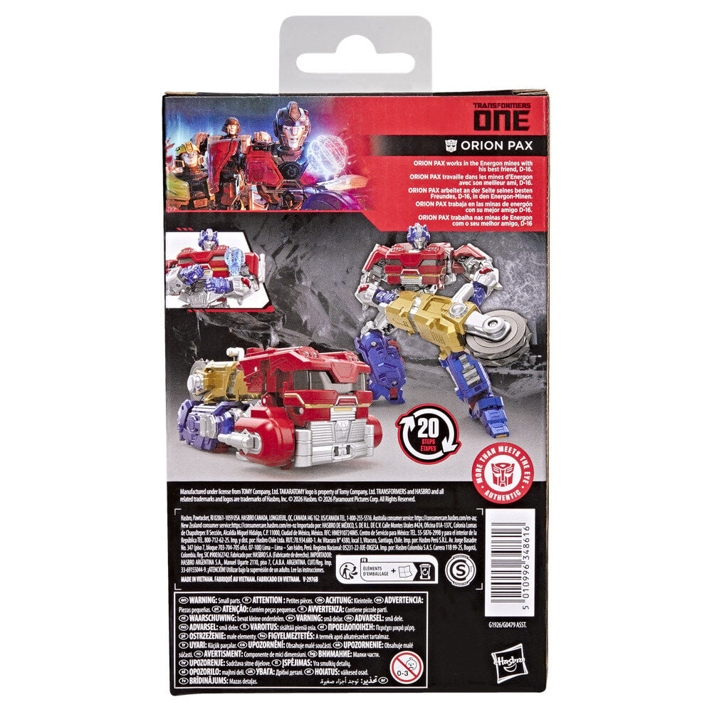 Figura Orion Pax Deluxe Class Transformers One - Transformers Studio Series 12,5cm — vista adicional del producto