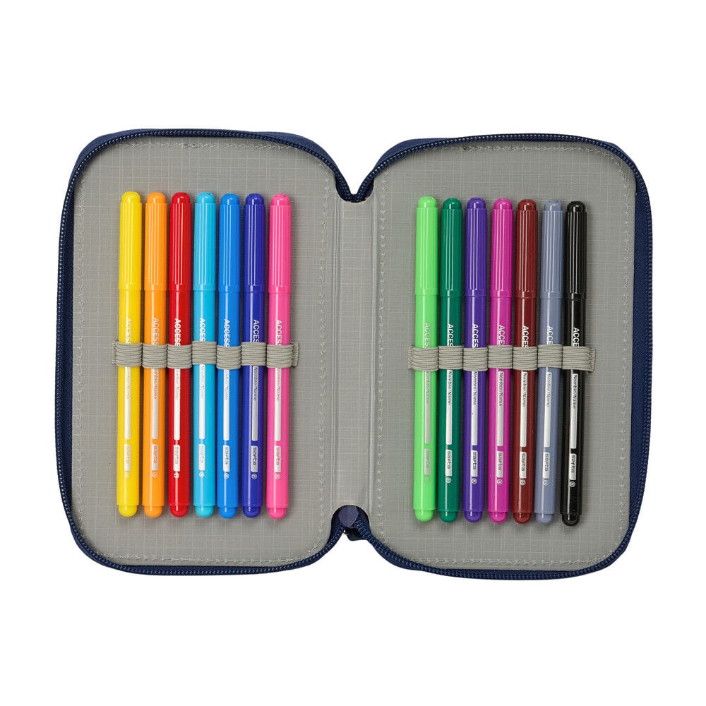 Plumier F.C. Barcelona 26/27 triple 37pcs — vista adicional del producto