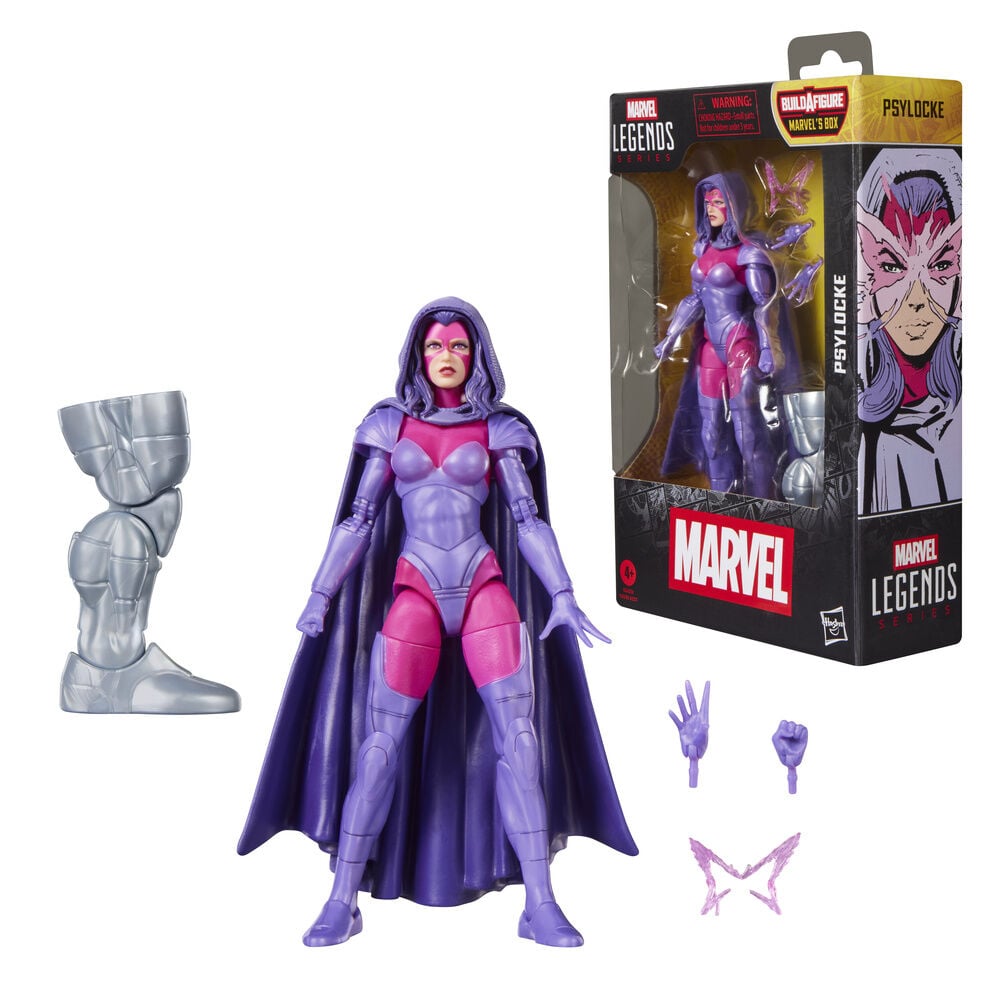 Figura Psylocke Marvel Legends Series 15cm — vista adicional del producto