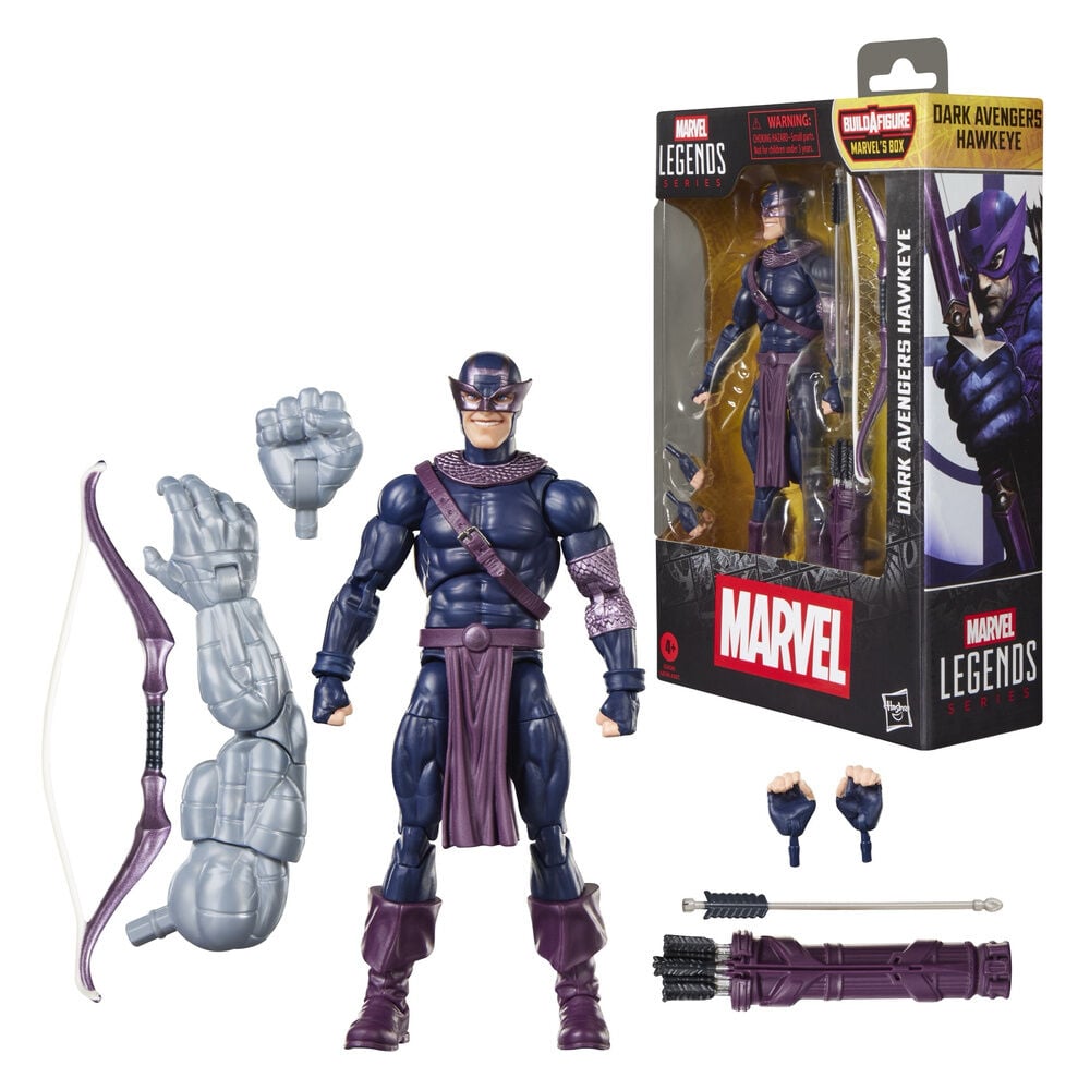 Figura Dark Avengers Hawkeye Marvel Legends Series 15cm — vista adicional del producto