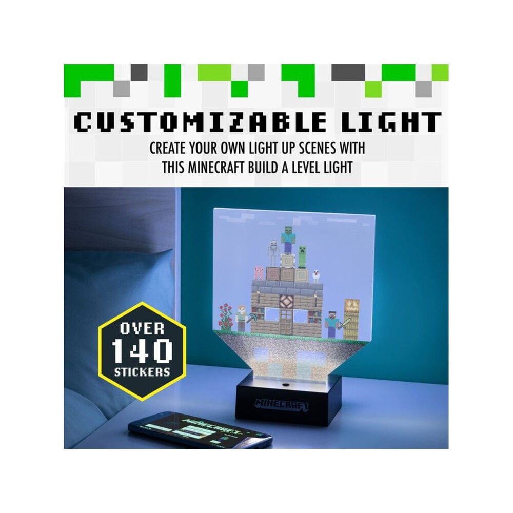 Lampara Build a Level Minecraft — vista adicional del producto