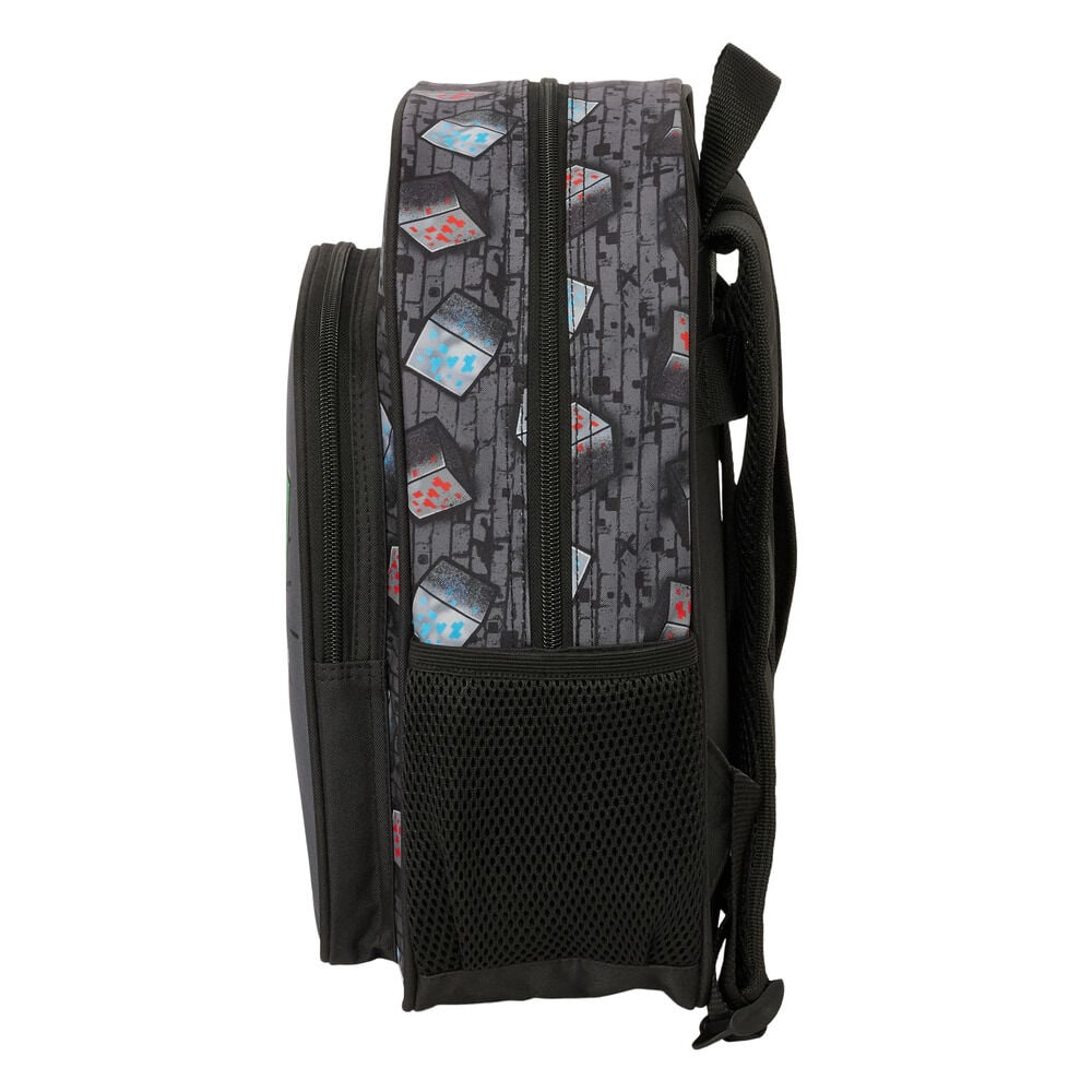 Mochila Graffiti Minecraft 34cm adaptable — vista adicional del producto