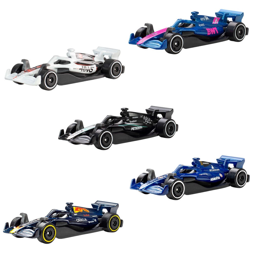 Blister 5 coches F1 Hot Wheels — vista adicional del producto