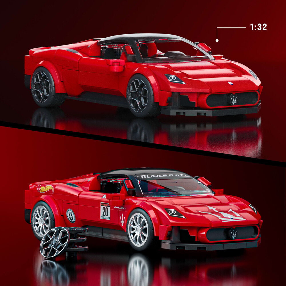 Set Construccion Speed Maserati MC20 Hot Wheels — vista adicional del producto
