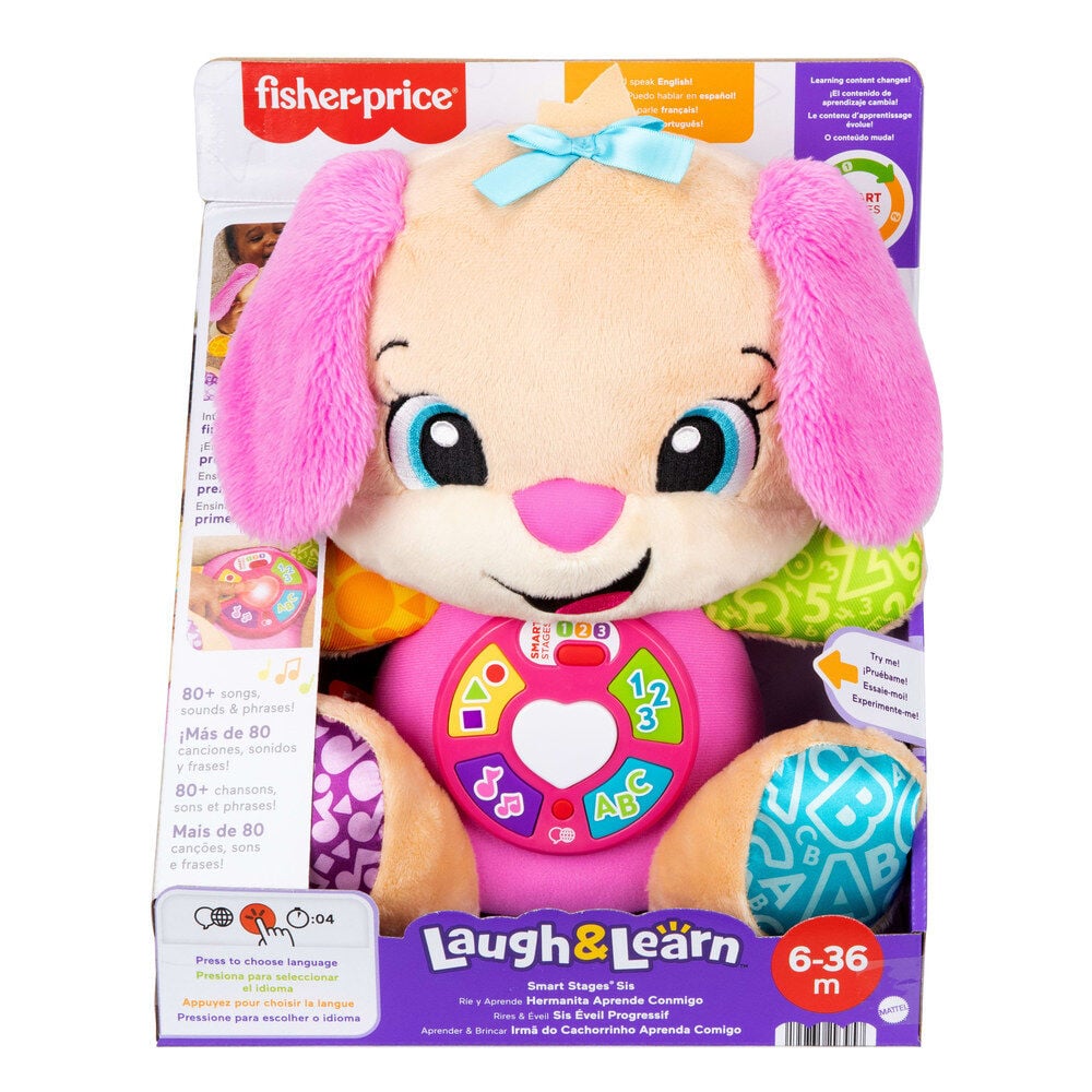 Peluche Perrita Aprende Conmigo Rie y Aprende — vista adicional del producto