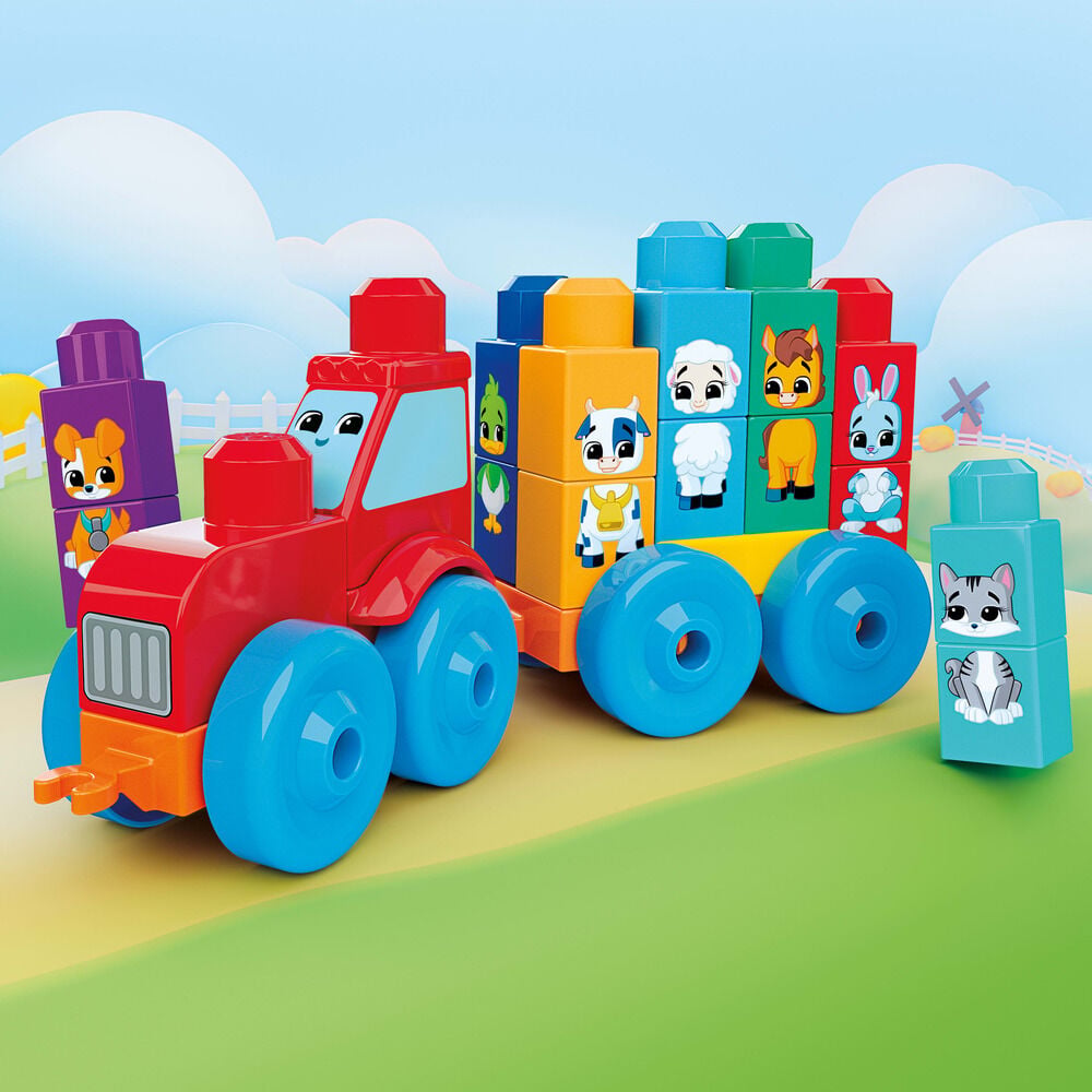 Tractor Animalitos Encajables MEGA Bloks 30pzs — vista adicional del producto